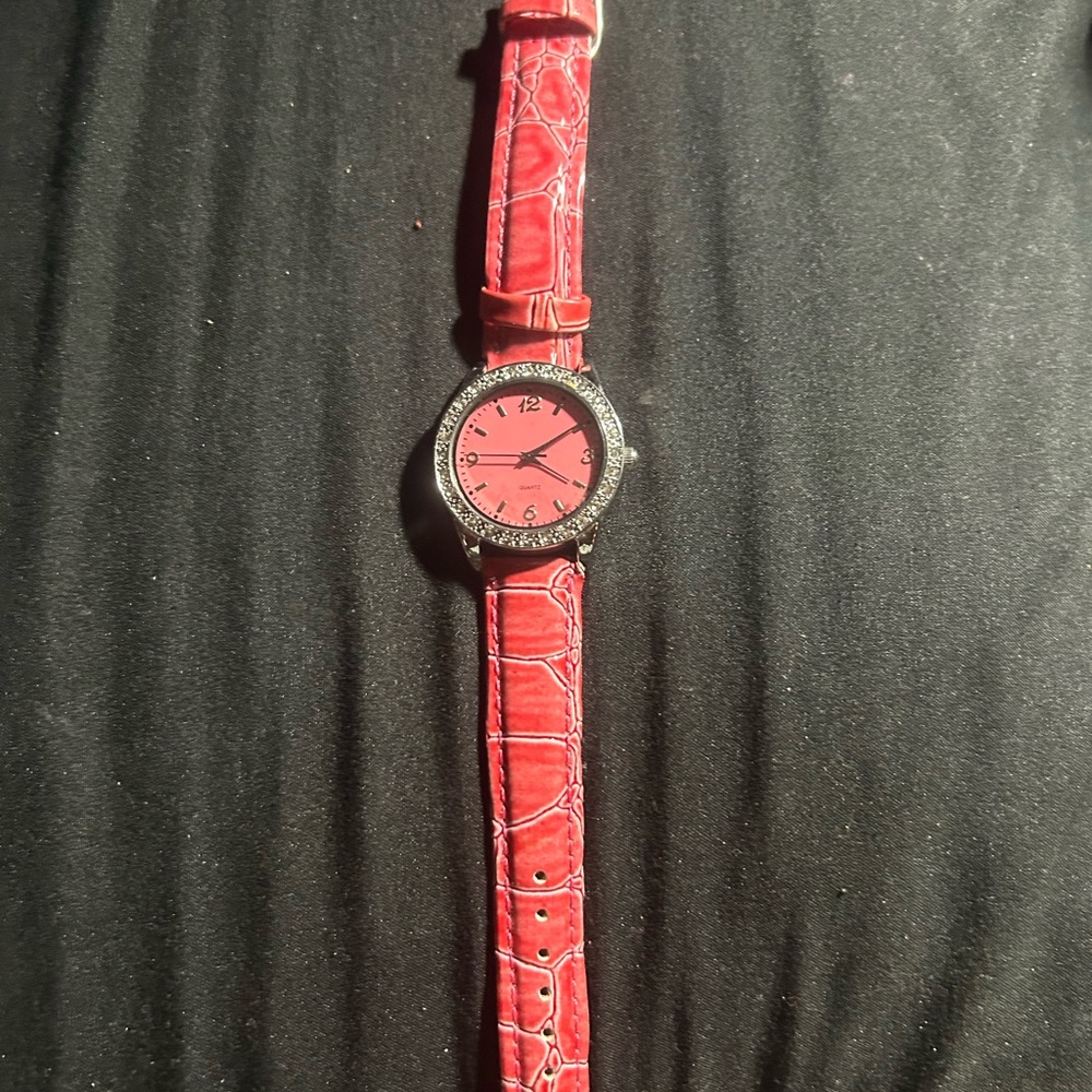 Pink watch